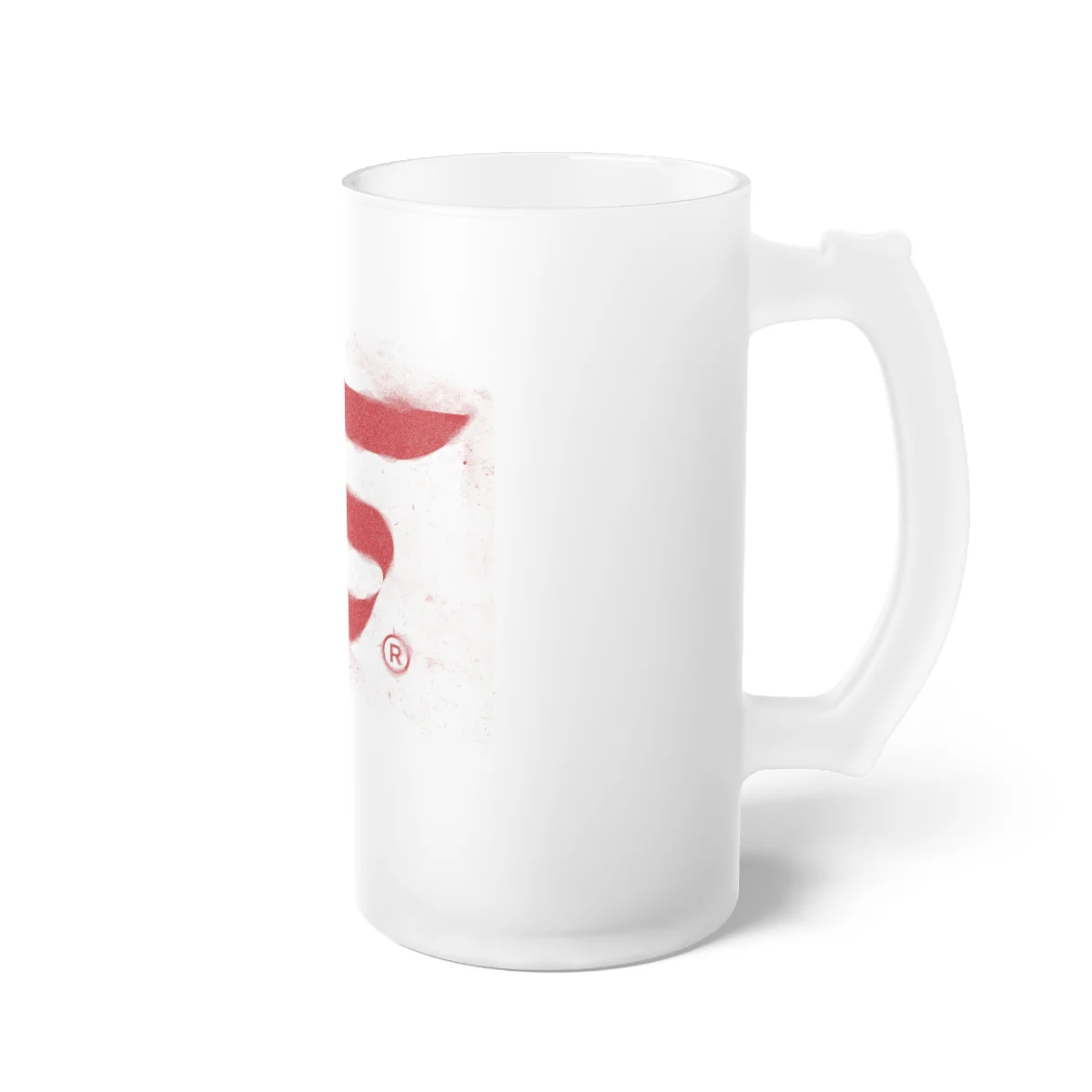 Frosted Glass Beer Mug - Image 4