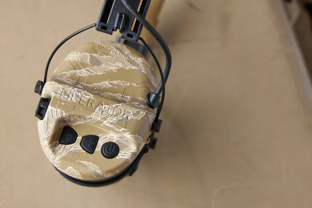Liberator® HP 2.0 Hearing Protection - Desert Tiger Stripe - Image 11
