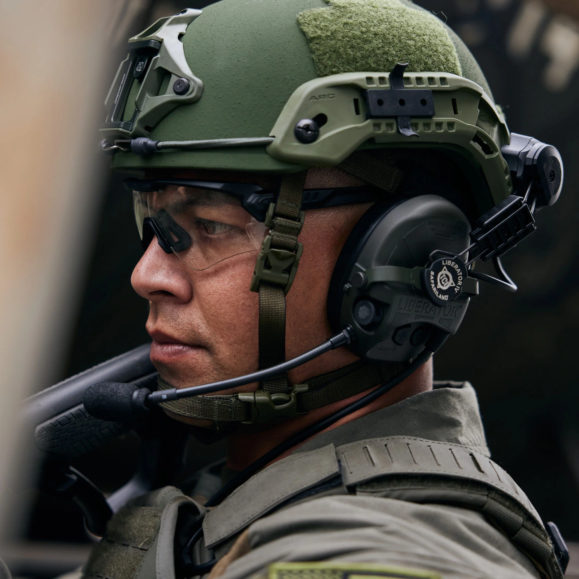 Liberator® IV Advanced Single Comm Headset and PTT System - Image 8