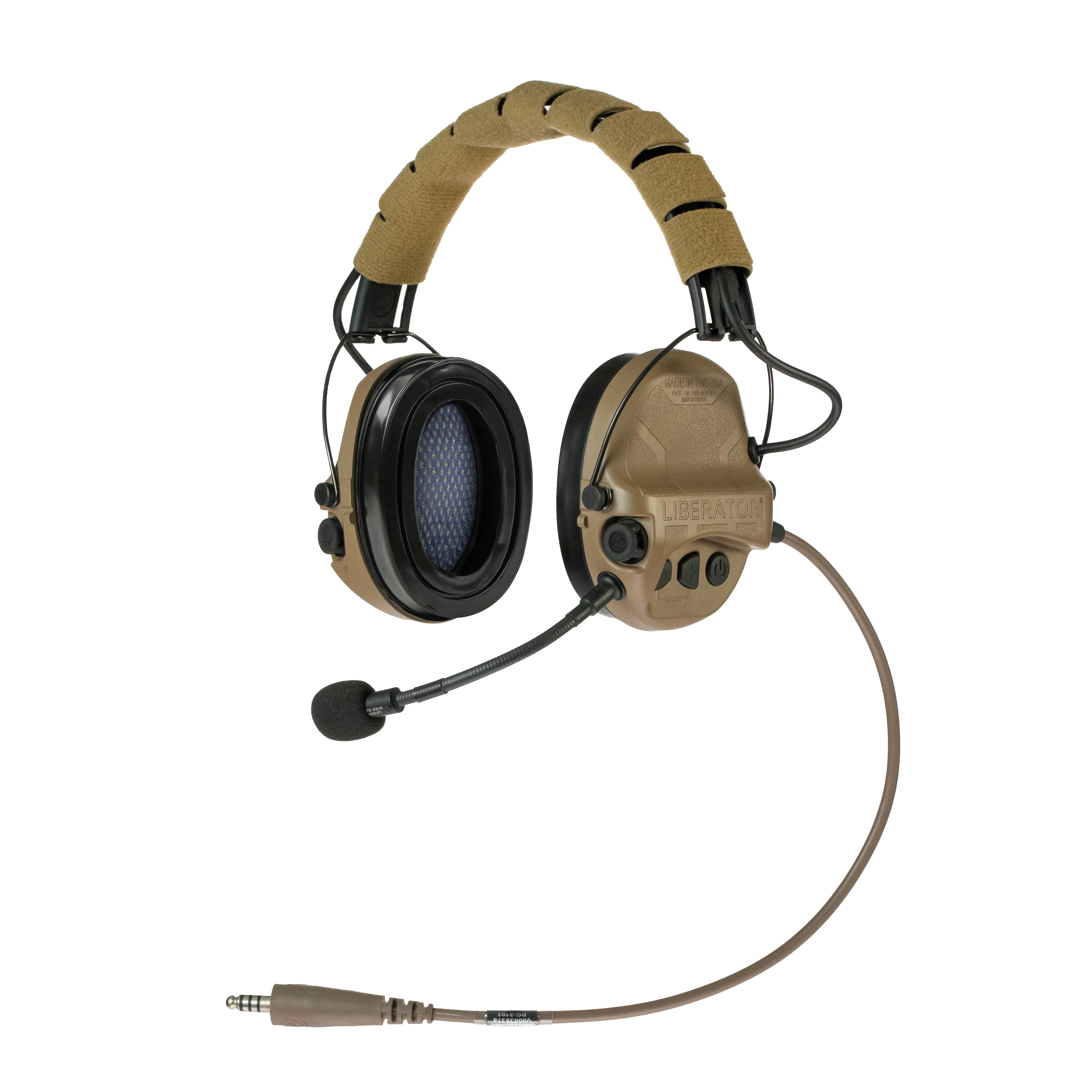 Liberator® IV Advanced Single Comm Headset with Hearing Protection - Image 2