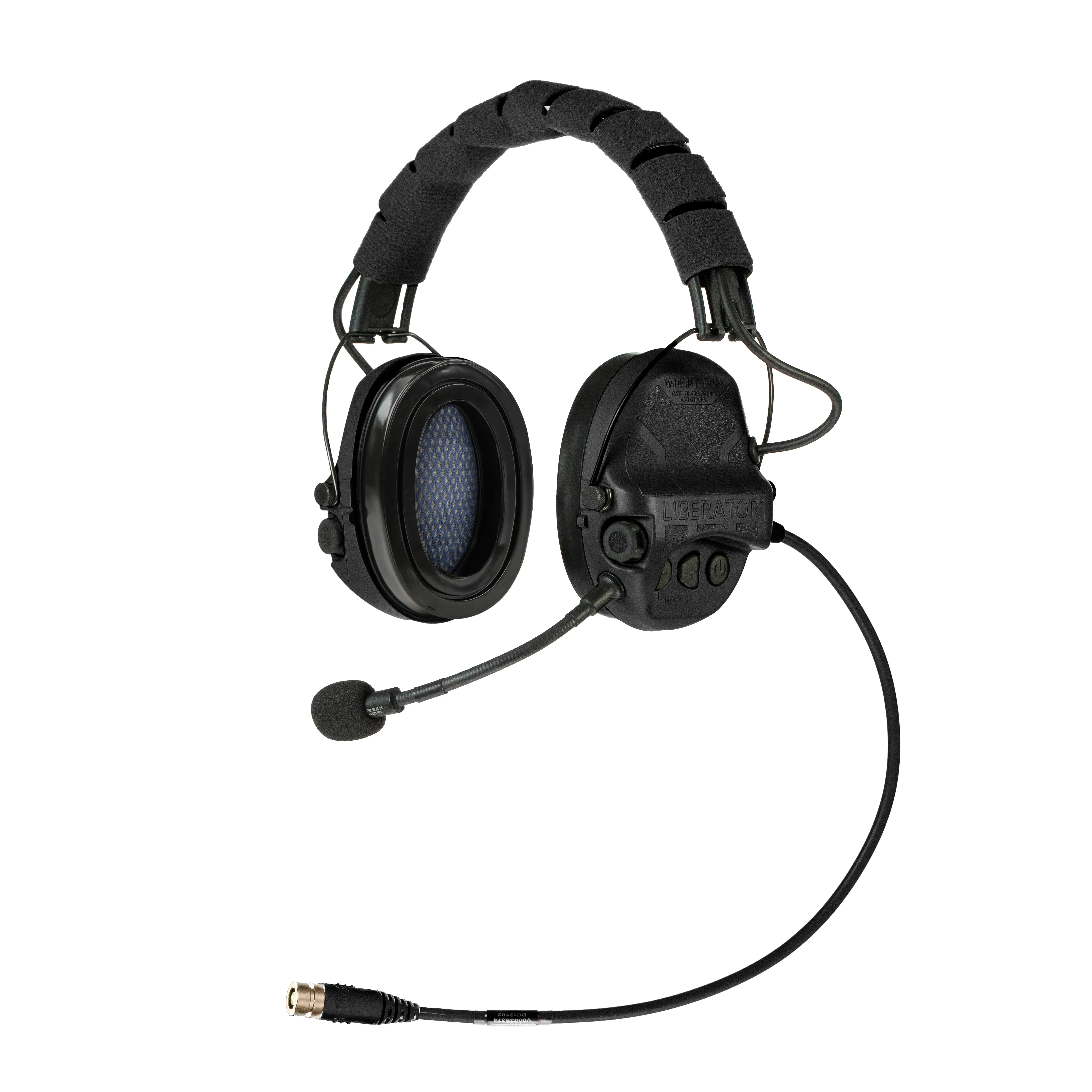 LIBERATOR® V Advanced Dual Comm Headset with Hearing Protection and PTT System - Image 2
