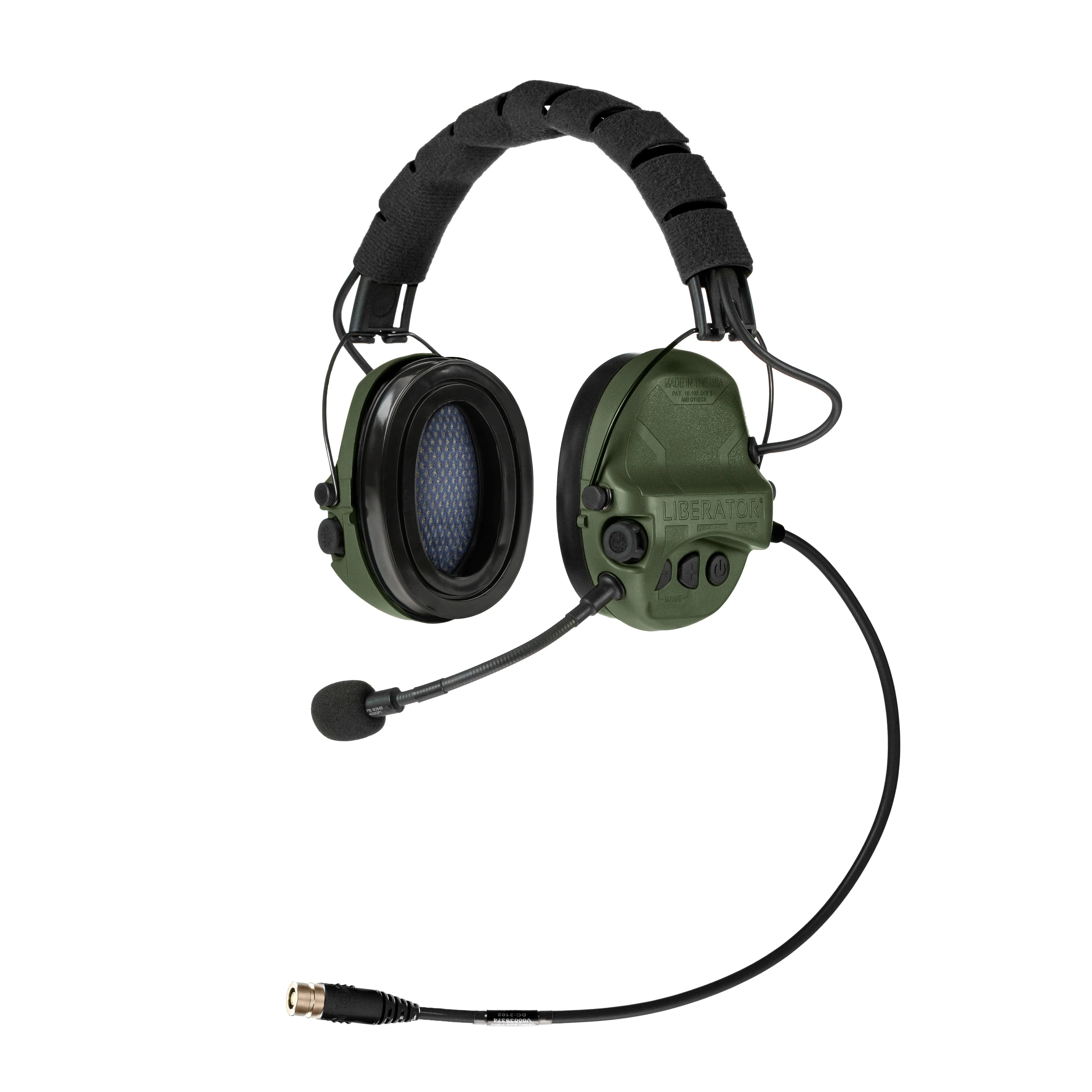 LIBERATOR® V Advanced Dual Comm Headset with Hearing Protection and PTT System - Image 4