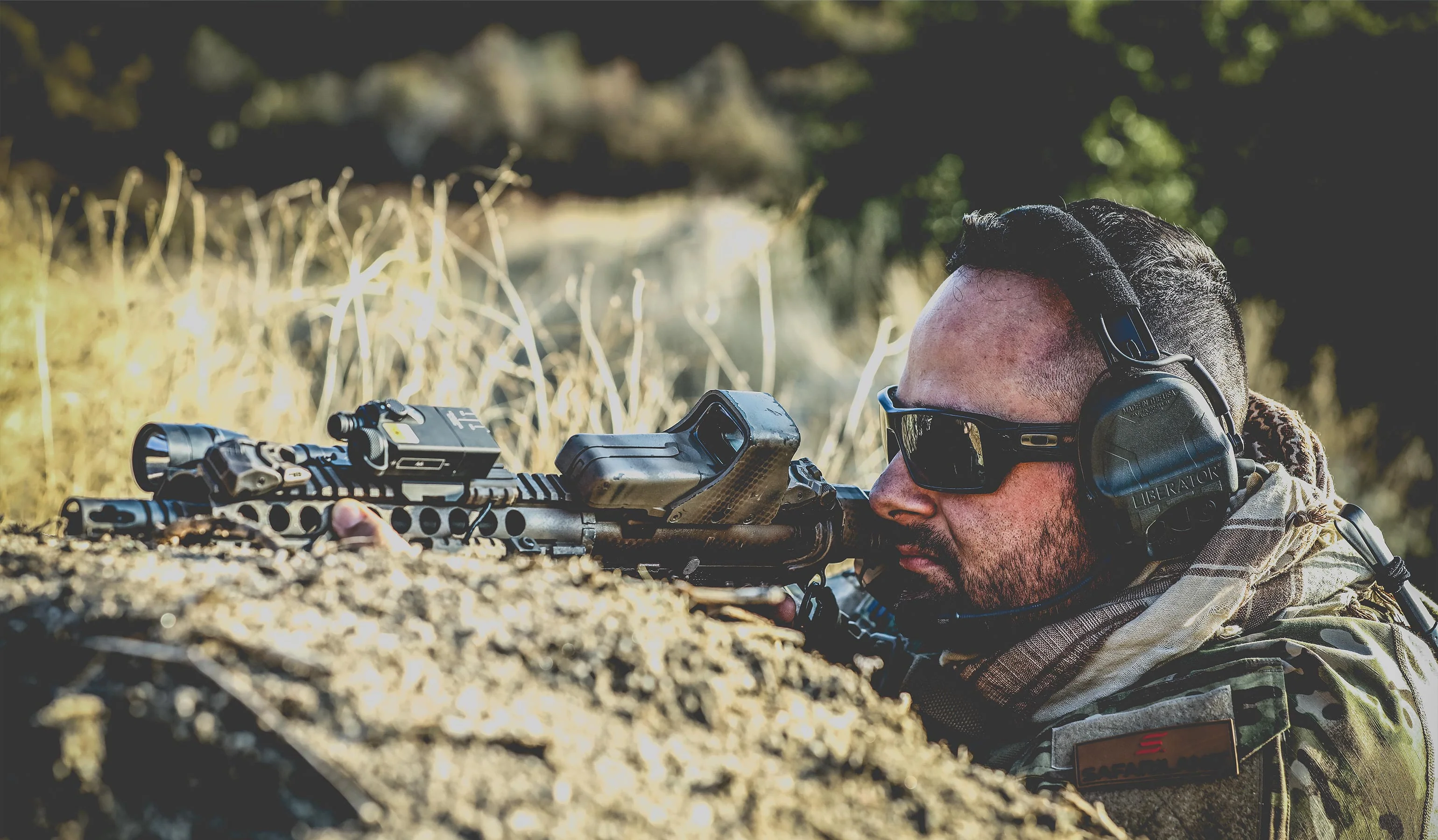 LIBERATOR® V Advanced Dual Comm Headset with Hearing Protection and PTT System - Image 5