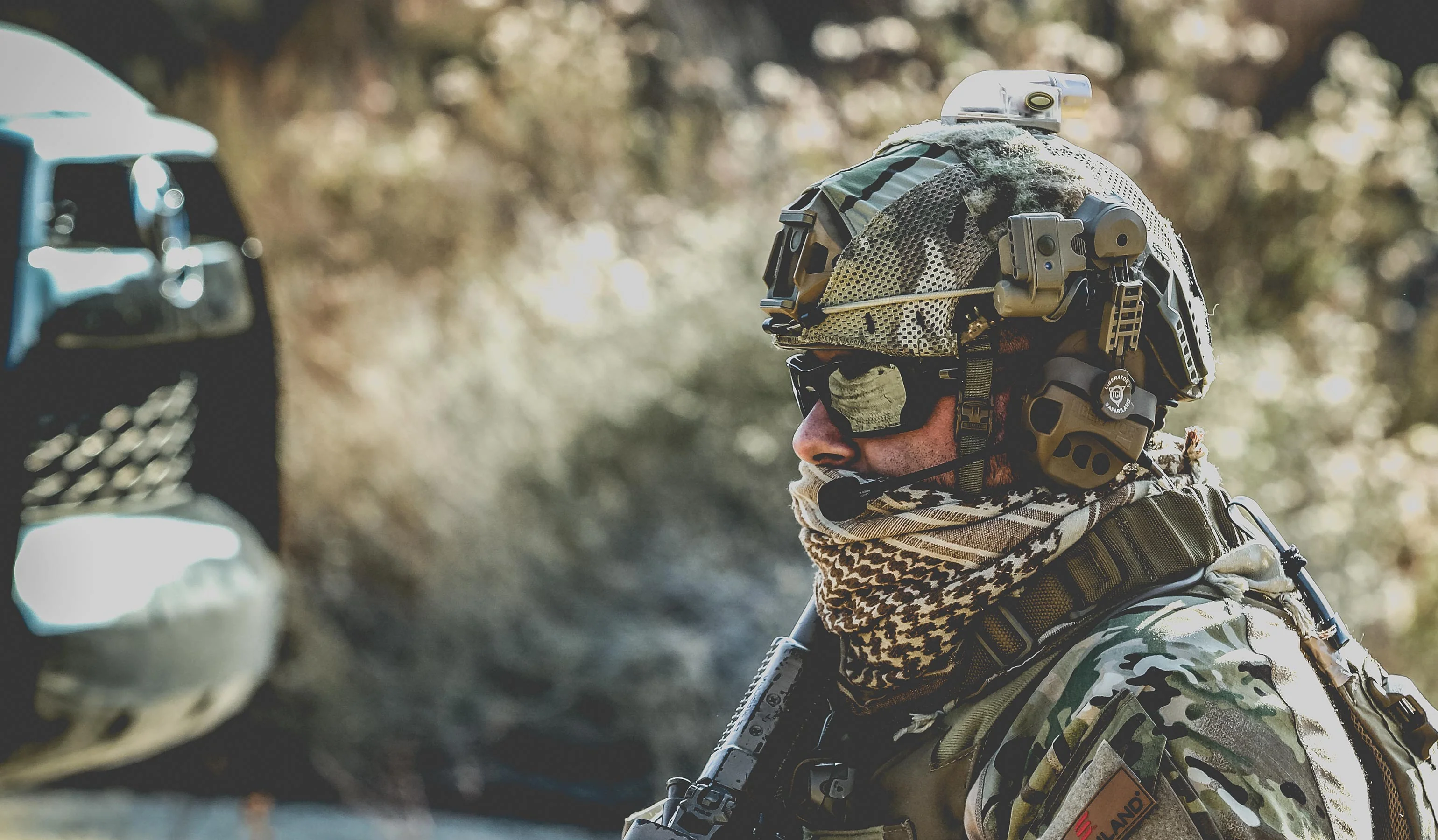 LIBERATOR® V Advanced Dual Comm Headset with Hearing Protection and PTT System - Image 6
