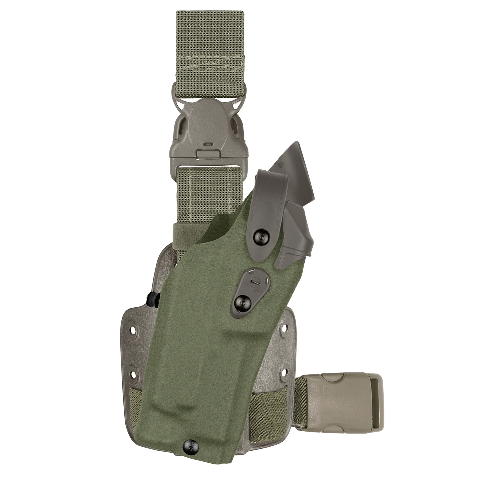 6305RDS-SP10 - ALS®/SLS Single Strap Tactical Holster w/ Quick Release - Image 3