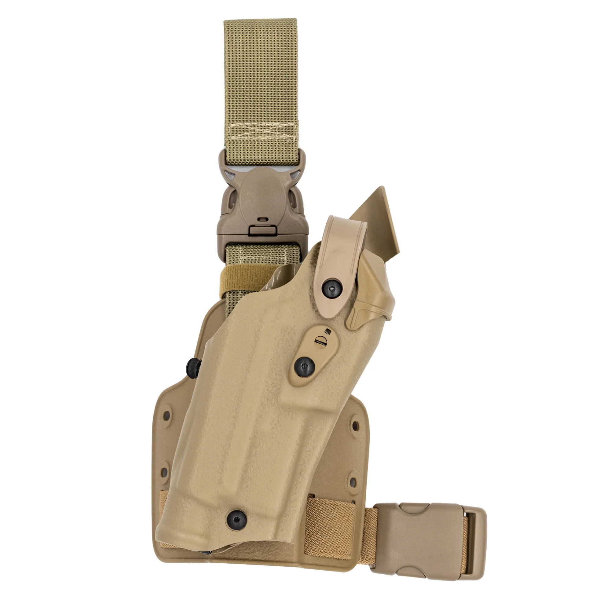 6305RDS-SP10 - ALS®/SLS Single Strap Tactical Holster w/ Quick Release - Image 4