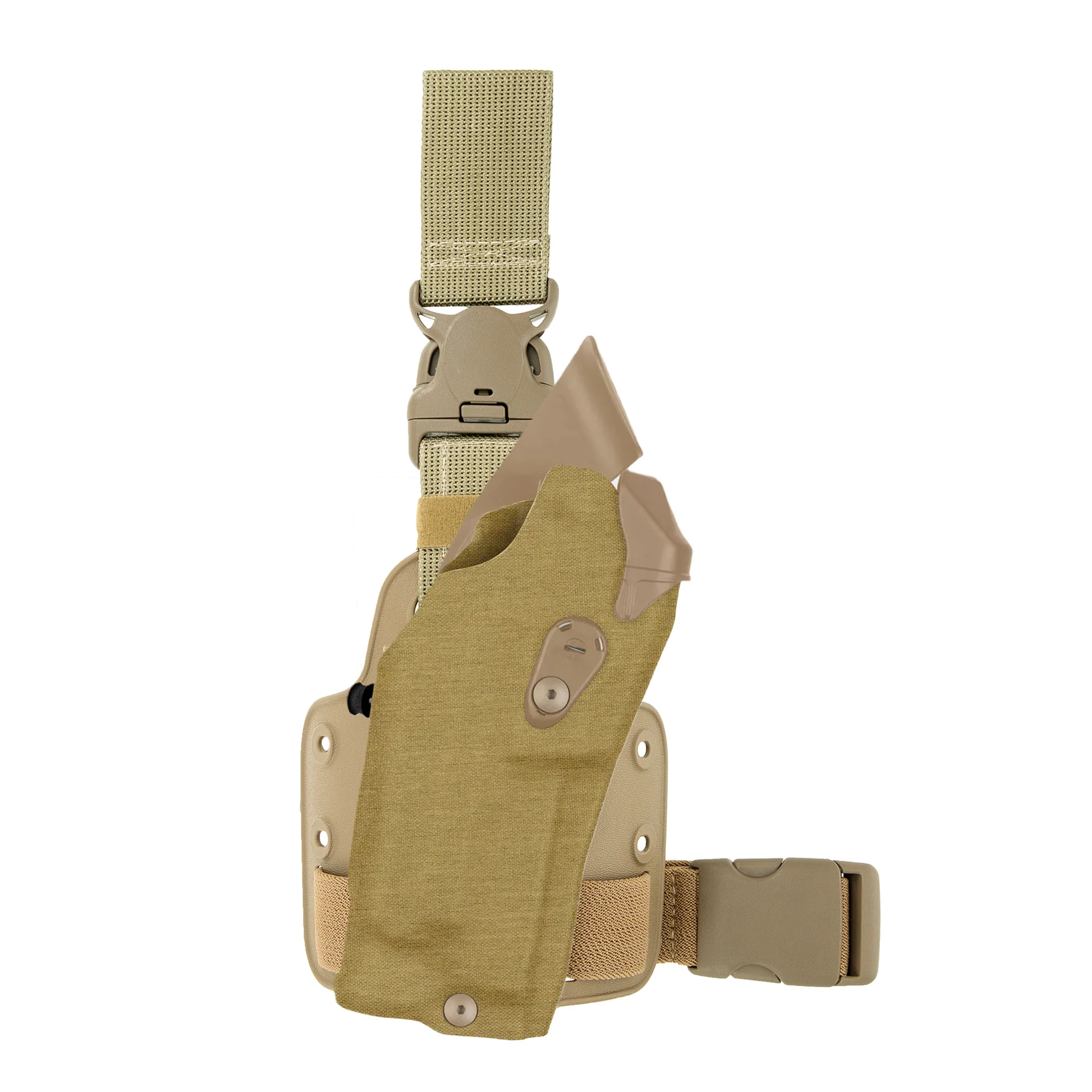6355RDS-SP10 - ALS® Single Strap Tactical Holster w/ Quick-Release - Image 5