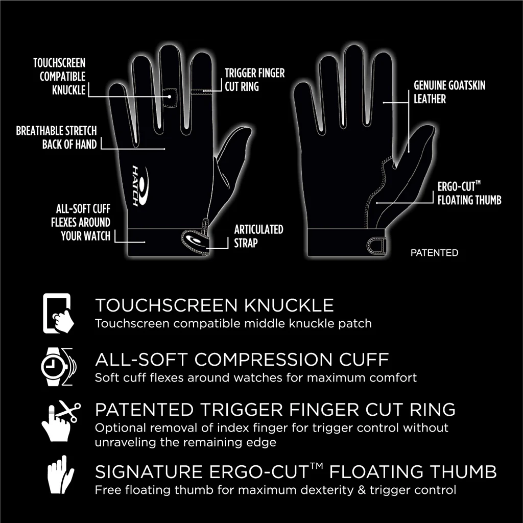 TSK323 - Task Leather Light Police Duty Glove - Image 4